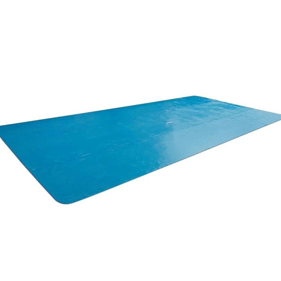 INTEX - Bâche à bulles rectangulaire 4,88 x 2,44m bleu