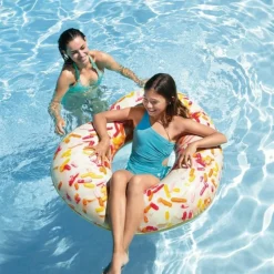 INTEX - Bouée tube c艙ur donut