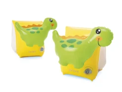 INTEX - Brassards pour enfant "dino 3d" 23cm jaune & vert
