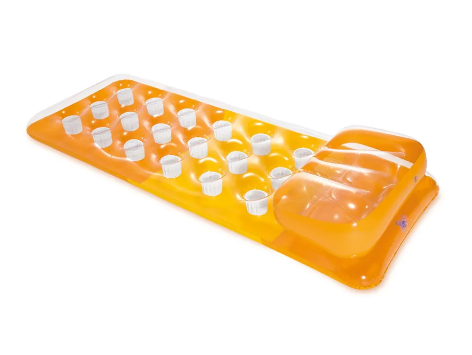 INTEX - Matelas de piscine fashion lounge orange