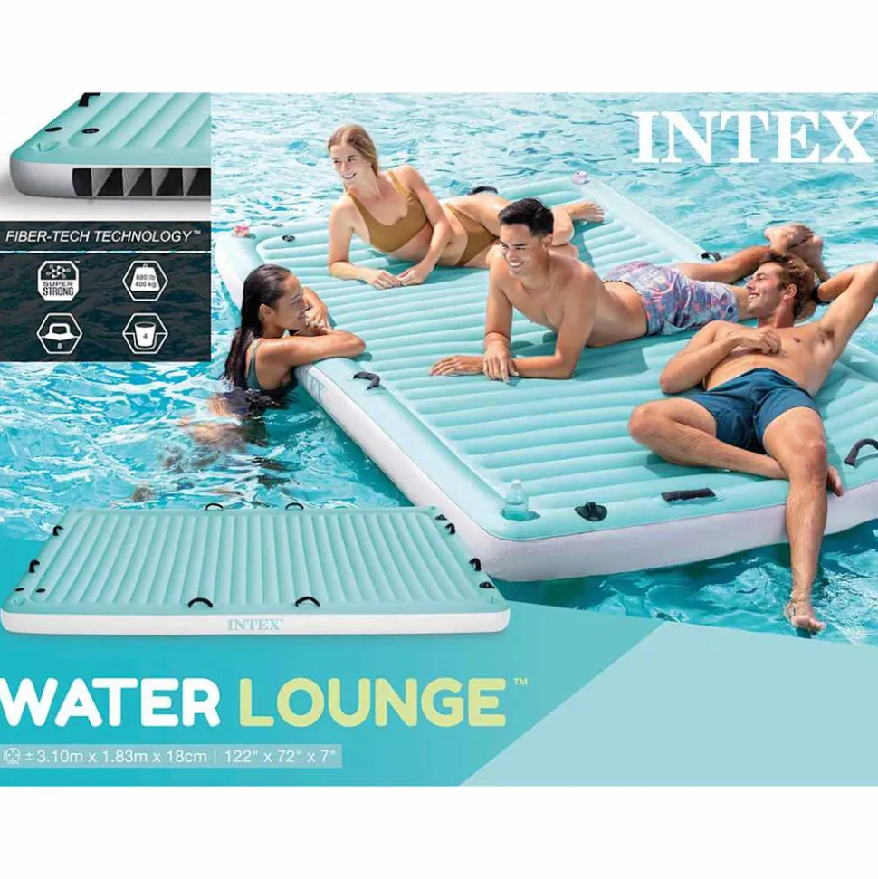 INTEX - Matelas gonflable lounge