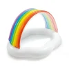 INTEX - Pataugeoire gonflable intex nuage + arc-en-ciel