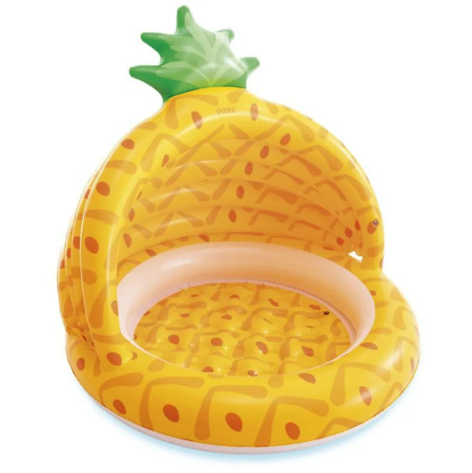 INTEX - Pataugette enfant gonflable "ananas" 99cm jaune
