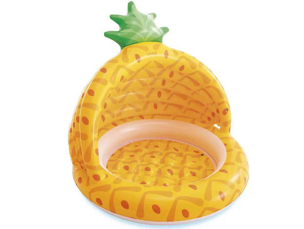INTEX - Pataugette enfant gonflable "ananas" 99cm jaune