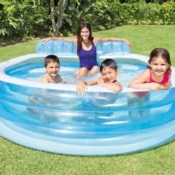 INTEX - Piscine aqua + banc