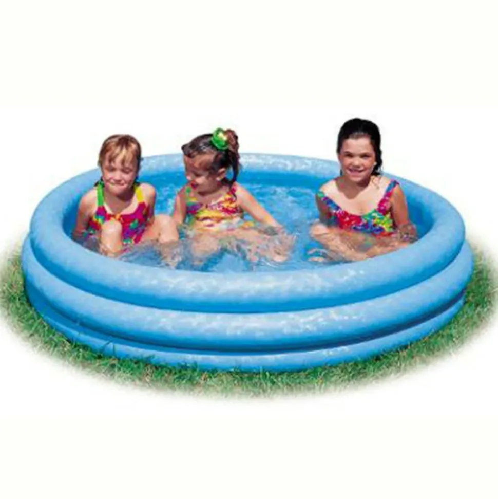 INTEX - Piscine bleu cristal 168 x 40 cm