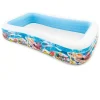 INTEX - Piscine rectangulaire family 305x183cm bleu