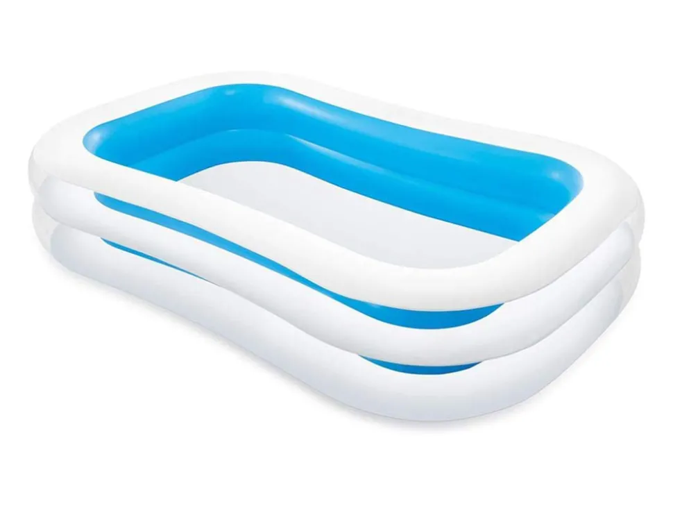 INTEX - Piscine rectangulaire family 262x175cm blanc
