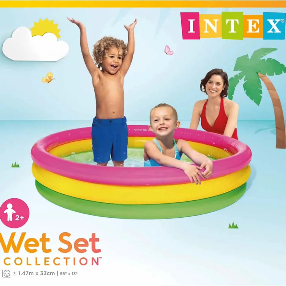 INTEX - Piscine sunset glow 147 x 33 cm