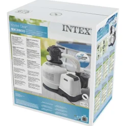 INTEX - Pompe de filtration à sable krystal clear 26648gs 10,5 m³/h