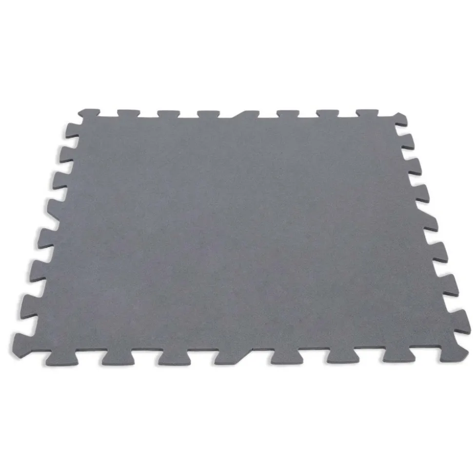 INTEX - Tapis mousse 8 pièces piscine gris