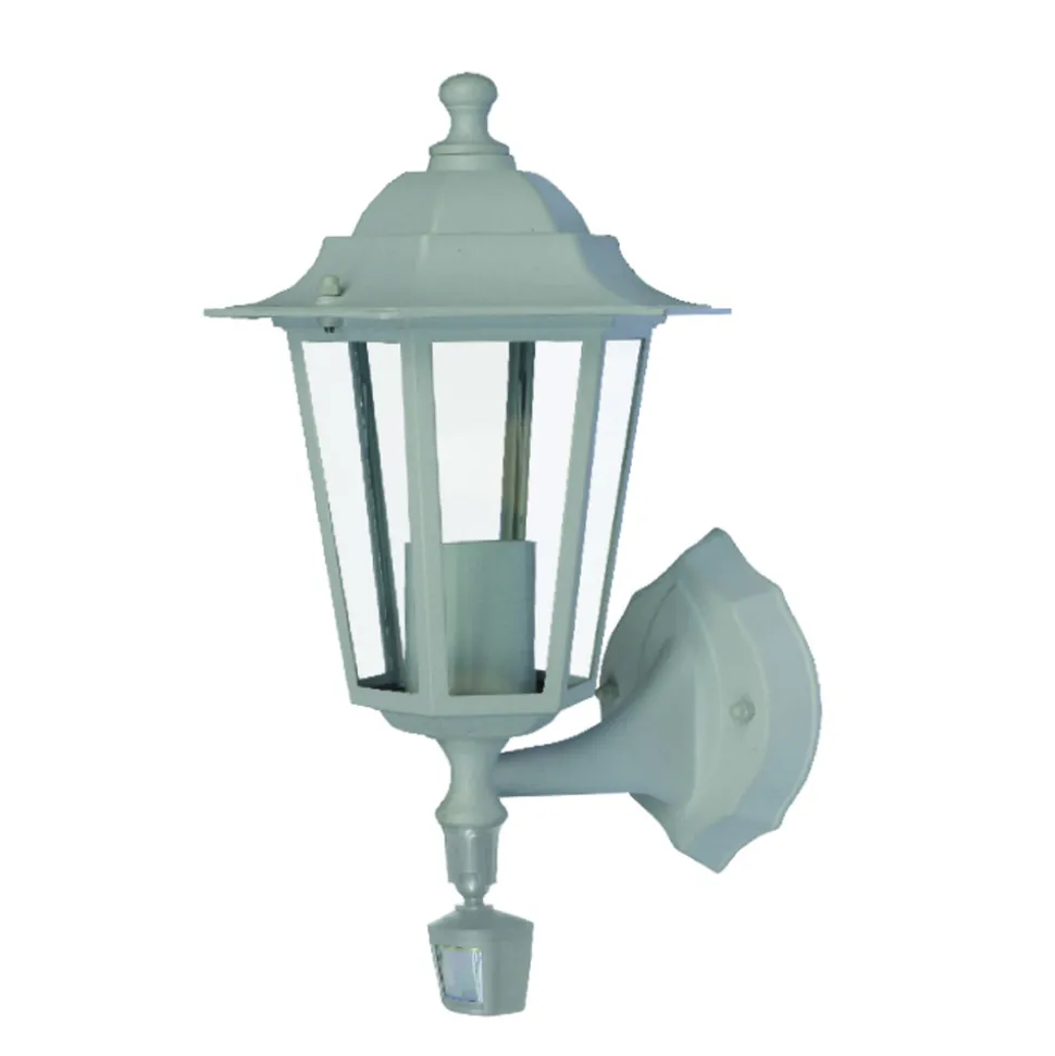 I-WATTS OUTDOOR LIGHTING - Applique montante e27 60w détecteur - blanc