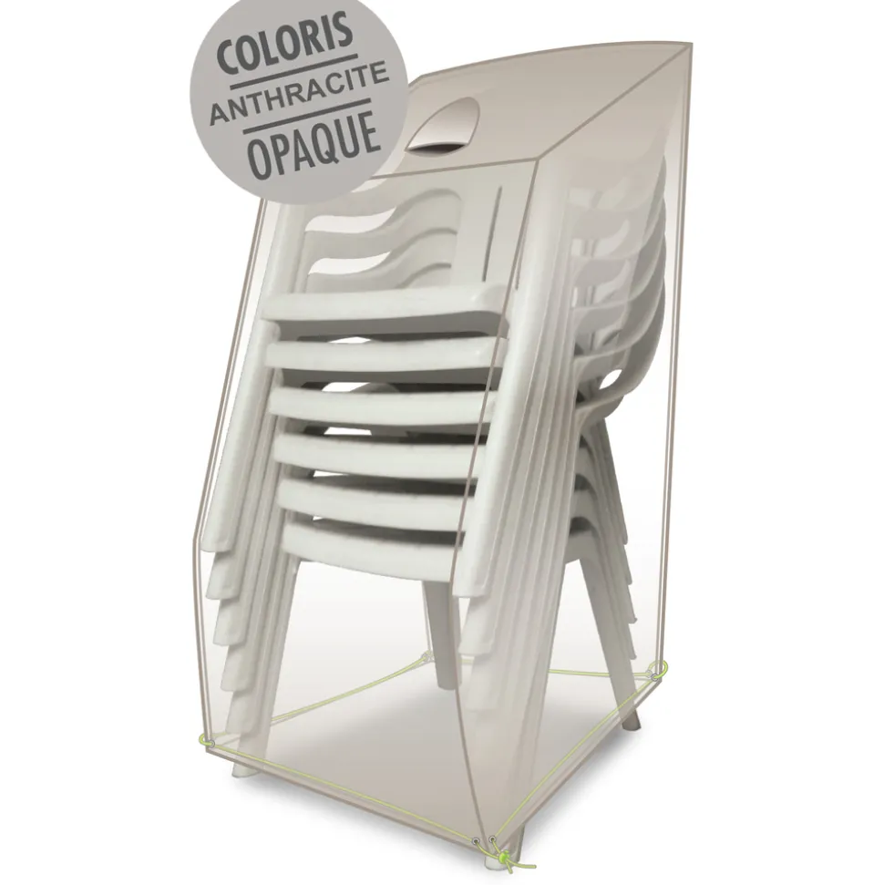 JARDILINE - Housses chaises empilables