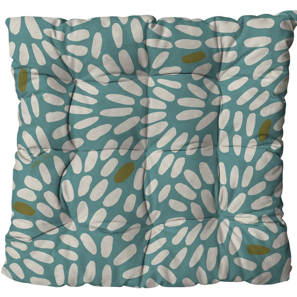JARDIN PRIVÉ - Assise fauteuil matelas 9 Cap éclat émeraude