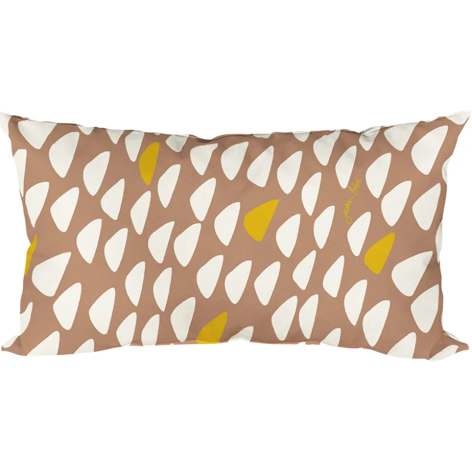 JARDIN PRIVÉ - Coussin déco envol terre - 50x30cm