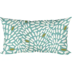 JARDIN PRIVÉ - Coussin déco éclat émeraude - 50x30cm