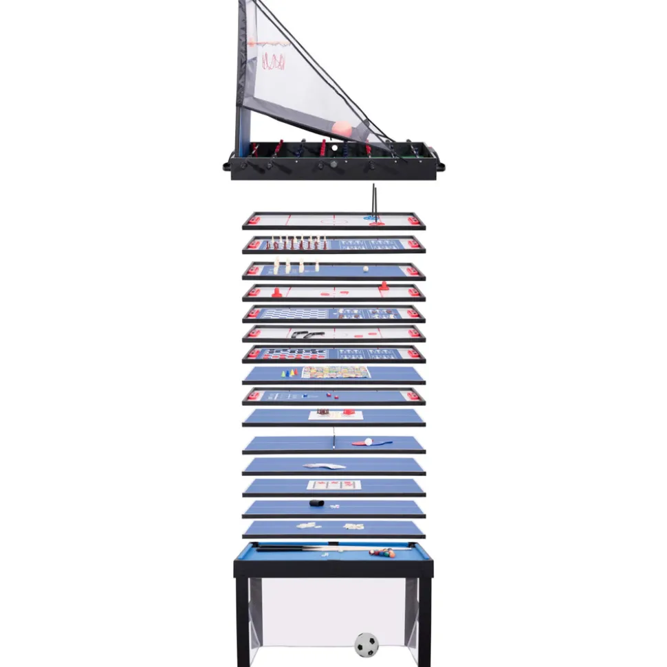 JARDINDECO - Table multi-jeux 20 en 1 infinity