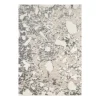 JARDINDECO - Tapis intérieur en polyester poils longs léna léopard 160 x 120 cm