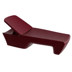 JARDINEO - Bain de soleil neosun rouge grenat