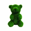 JARDINEX - Grande peluche de jardin ours gazon synthétique (100 cm) - vert 100 cm