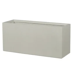 Jardinière Bac Kati crème - L.94,5xH.43cm