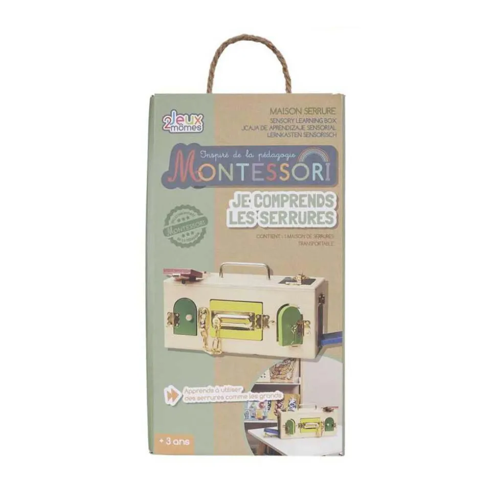 JEUX 2 MOMES - Boite d'apprentissage sensoriel montessori