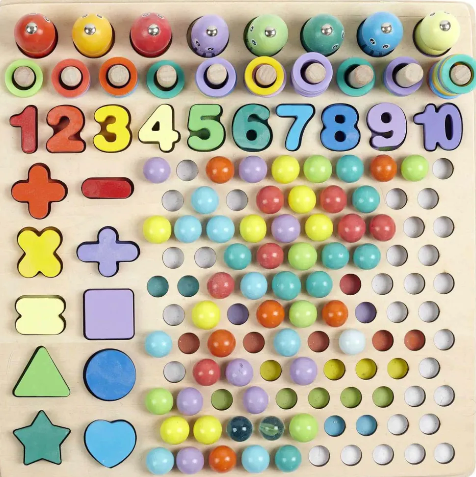 JEUX 2 MOMES - Jeu 13 en 1 mathématiques montessori