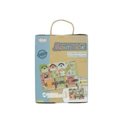 JEUX 2 MOMES - Tableau d'apprentissage sensoriel montessori