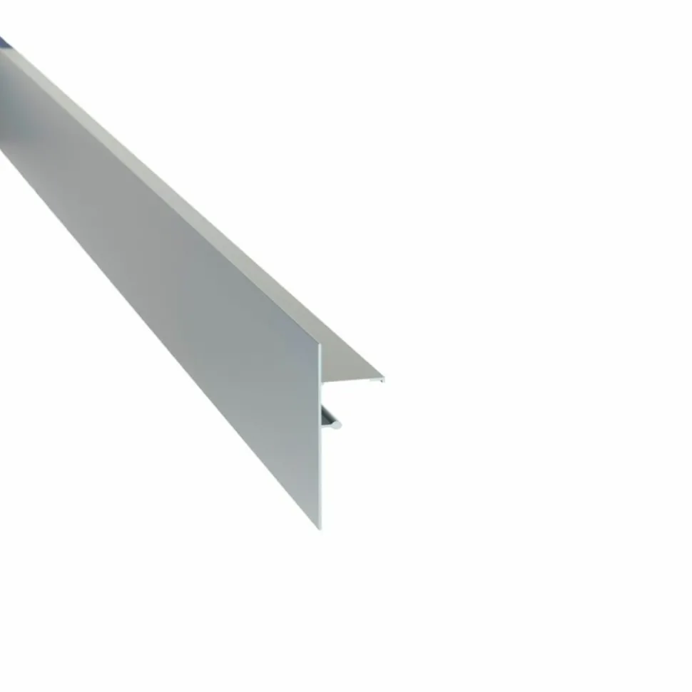 JOUPLAST - Profilé de finition clipsable pour terrasse sur plots - jouplast - gris - 100 mmmm