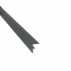 JOUPLAST - Profilé de finition clipsable pour terrasse sur plots - jouplast - gris anthracite - 70 mmmm