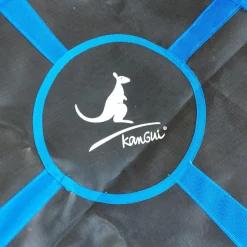 KANGUI - Balançoire ronde nid d'oiseau rond ø100cm - bleu - charge 150kg maxi