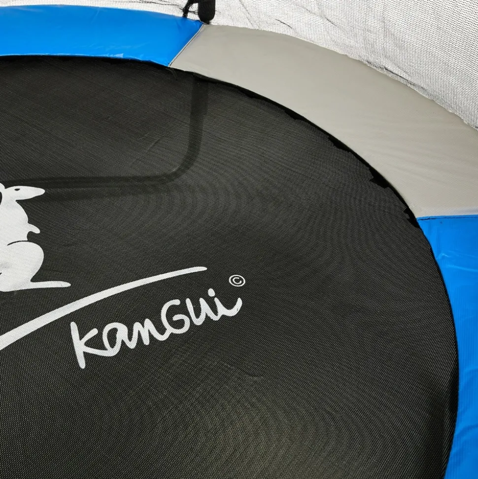KANGUI - Kangui - trampoline rond ø180cm avec filet de sécurité - ralli 180