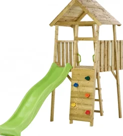 KANGUI - Kangui tour de jeux en bois wiki - toboggan, mur d'escalade, cabane, échelle