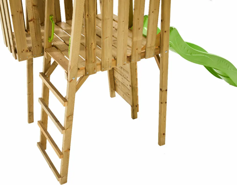 KANGUI - Kangui tour de jeux en bois wiki - toboggan, mur d'escalade, cabane, échelle