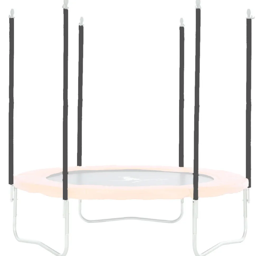 KANGUI - Lot de 16 mousses protection pour trampoline avec poteaux de filet ø25mm