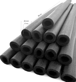 KANGUI - Lot de 16 mousses protection pour trampoline avec poteaux de filet ø25mm