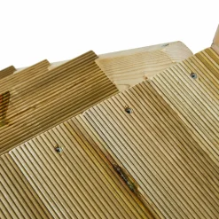 KANGUI - Maison de jardin enfant extérieur - cabane en bois avec plateforme - toit étanch
