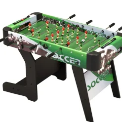 KANGUI - Table de baby foot d'intérieur pliable - 22 figurines | 3 balles inclues | 2 à 4