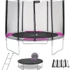 KANGUI - Trampoline rond ø300cm avec filet, échelle, bâche et kit ancrage - ralli 300
