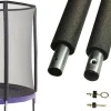 KANGUI - Un poteau de filet de sécurité ø32mm pour trampolines (longeur 212 cm)