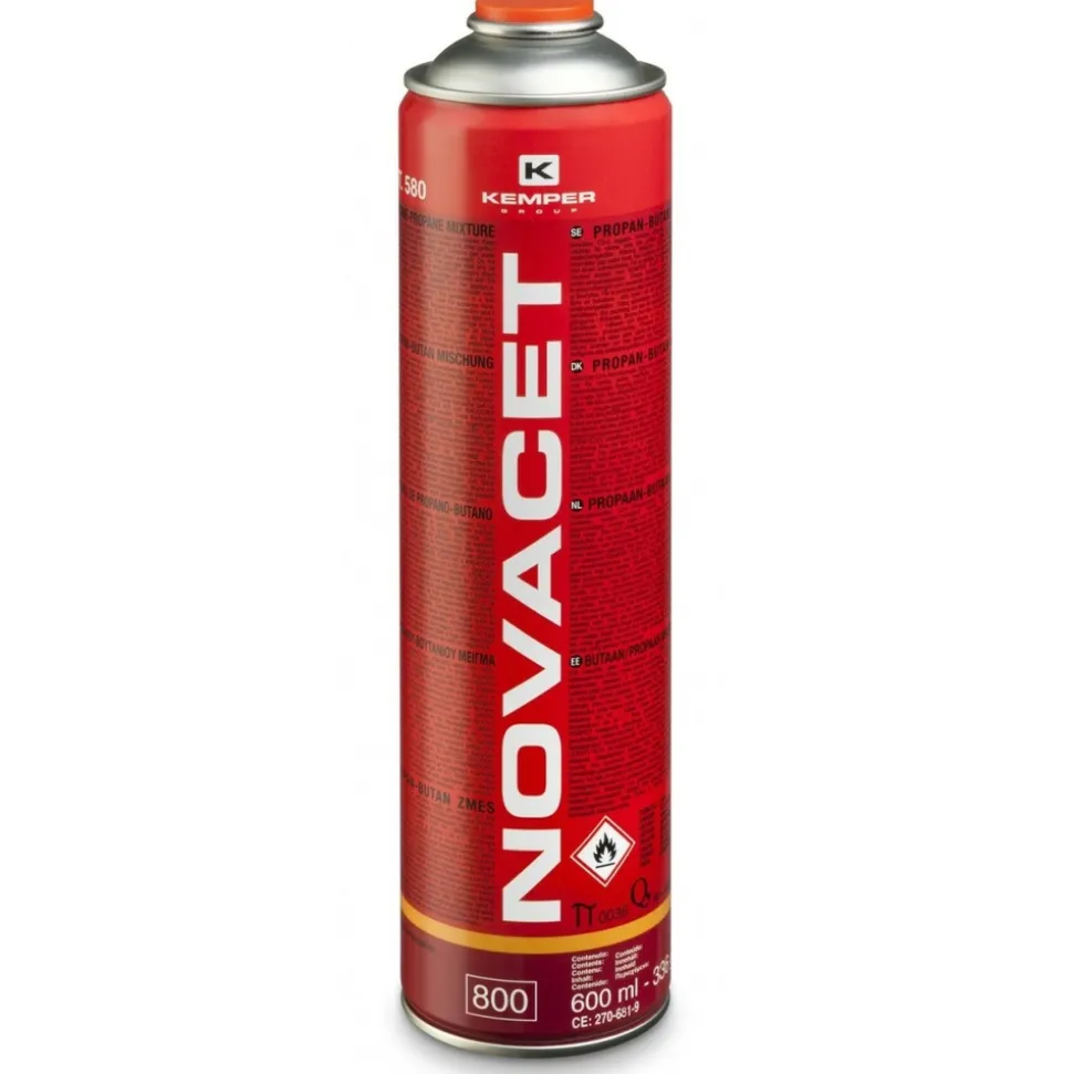 KEMPER - Cartouche gaz 330g butane propane mix novacet 600ml kemper