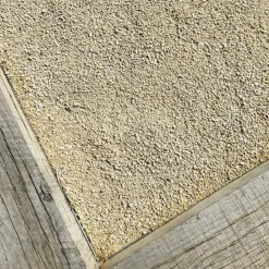 KING MATERIAUX - Kit finition terrain de pétanque jaune 50m²