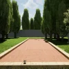 KING MATERIAUX - Kit finition terrain de pétanque rose 30m²