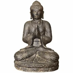 KING MATERIAUX - Statue bouddha 45cm