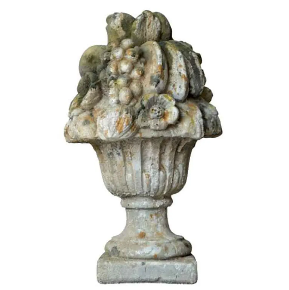 LA GRANDE PRAIRIE - Paire de bouquets iris 28x47cm