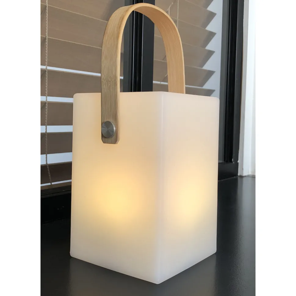 Lampe de table led cubique lisboa