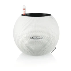 LECHUZA - Pot Puro Color, coloris blanc D.20cm