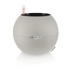LECHUZA - Pot Puro Color, coloris brun sable D.20cm