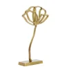 LIGHT AND LIVING - Décoration rose bronze métal 28x9x45cm