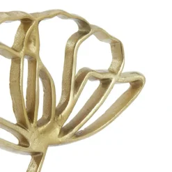 LIGHT AND LIVING - Décoration rose bronze métal 28x9x45cm